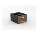 Ver imagem 2 de Plataforma 8 Lugares Castanho Tannat /preto 40 Mm 4800x1500 C/4 Caixas de Tomadas /16 Tomadas/ 8 Gav
