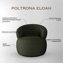 Ver imagem 2 de Conjunto 2 Poltronas Orgânica Funcional Atemporal Base Giratória Eloah Linho Premium Turco Verde