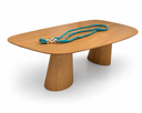 Ver imagem 5 de Mesa de Jantar Orgânica Essenza Duocone 180x100cm - Freijó