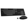 Kit Teclado e Mouse sem Fio Monsgeek Mx108 - Layout Ansi - 1200dpi - Preto e Cinza - 1