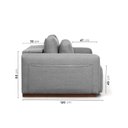 Ver imagem 4 de Sofá Essence Retrátil 2 Lugares 180cm CabeCasa MadeiraOriginals