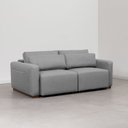 Ver mais imagens de Sofá Essence Retrátil 2 Lugares 180cm CabeCasa MadeiraOriginals Cinza Mescla Claro