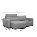 Ver imagem 3 de Sofá Essence Retrátil 3 Lugares 200cm CabeCasa MadeiraOriginals