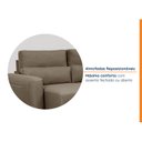 Ver imagem 5 de Sofá Essence Retrátil 3 Lugares 200cm CabeCasa MadeiraOriginals