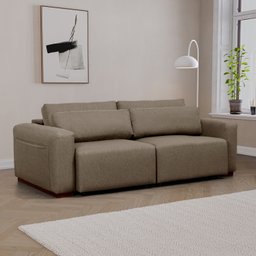 Sofá Essence Retrátil 3 Lugares 200cm CabeCasa MadeiraMadeira - 2