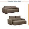 Sofá Essence Retrátil 3 Lugares 200cm CabeCasa MadeiraOriginals - 6