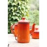 Bule para Café Tradicional Esmaltado Laranja 1,5 L Ewel - 2