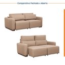 Ver imagem 7 de Sofá Essence Retrátil 2 Lugares 180cm CabeCasa MadeiraOriginals
