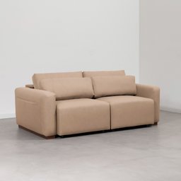 Sofá Essence Retrátil 2 Lugares 180cm Tecido Pet Friendly CabeCasa MadeiraMadeira - 9