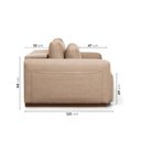 Ver imagem 4 de Sofá Essence Retrátil 2 Lugares 180cm CabeCasa MadeiraOriginals