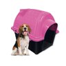 Casinha Pet Raças Médias N4 Iglu para Cachorro Rosa Forte - 2