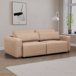Sofá Essence Retrátil 3 Lugares 200cm Tecido Pet Friendly CabeCasa MadeiraMadeira - 2