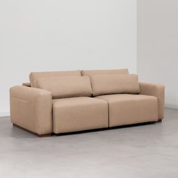 Sofá Essence Retrátil 3 Lugares 200cm Tecido Pet Friendly CabeCasa MadeiraMadeira - 9