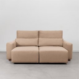 Sofá Essence Retrátil 3 Lugares 200cm Tecido Pet Friendly CabeCasa MadeiraMadeira - 12