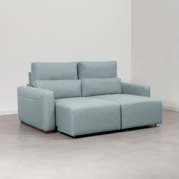 Sofá Essence Retrátil 2 Lugares 180cm Tecido Pet Friendly CabeCasa MadeiraMadeira - 10
