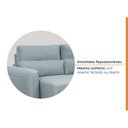 Ver imagem 6 de Sofá Essence Retrátil 3 Lugares 200cm CabeCasa MadeiraOriginals