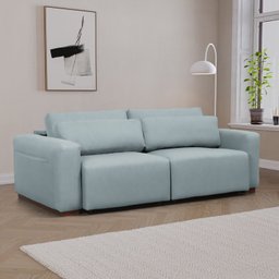 Sofá Essence Retrátil 3 Lugares 200cm Tecido Pet Friendly CabeCasa MadeiraMadeira - 2