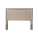 Ver imagem 3 de Cabeceira Cama Box King 1,93m Estofada Aruba Linho Bege