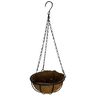 Vaso de Fibra de Coco 30cm de Plantas Suspenso com Corrente - 5