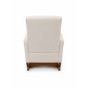 Ver imagem 6 de Poltrona Amamentação Balanço Amanda c/Puff Boucle Off White