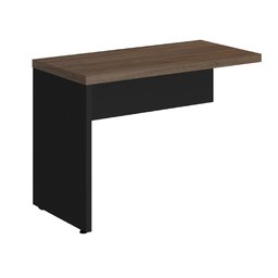 Mesa Diretor C/ Vidro Web40 1,72 C/ Gaveteiro - Ameixa/preto - 3