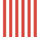 Ver imagem 1 de Papel de Parede Listrado Vermelho e Branco - 3,00x0,50m