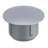 Tapa Furo Plástico Para Móveis 10mm 500 Unidades Cinza - 1