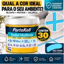 Ver imagem 4 de Kit 30 Rejunte Multiuso Epóxi Azul Piscina Porto Koll 1kg