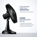Ver imagem 5 de Ventilador de Mesa 40cm Super Power 140W 220V Vsp-40-B Mondial