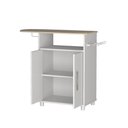 Ver imagem 3 de Balcão Tábua de Passar 2 Portas Nova Mobile Branco