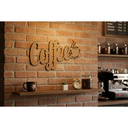 Ver imagem 2 de Placa Decorativa Cantinho do Café Letreiro 3d Mdf Parede Cozinha + Fita Dupla Face - Enfeite Xícara