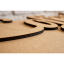 Ver imagem 4 de Placa Decorativa Cantinho do Café Letreiro 3d Mdf Parede Cozinha + Fita Dupla Face - Enfeite Xícara