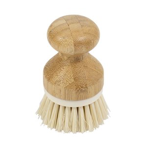 Escova de Bambu Oikos Redonda Off-white para Limpeza
