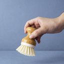 Ver imagem 3 de Escova de Bambu Oikos Redonda Off-white para Limpeza