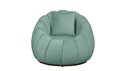 Ver imagem 4 de Kit Poltrona c/ Puff + Almofada Concha Veludo Acqua