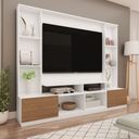 Ver imagem 1 de Rack com Painel para TV até 55 Polegadas 2,1m 2 Portas Delfos Yescasa