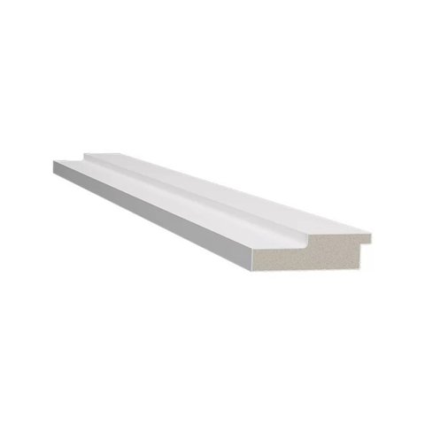 Ripado Poliestireno Bco 280cmx55mmx16mm Santa Luzia (02 Un):branco