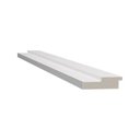 Ver imagem 1 de Ripado Poliestireno Bco 280cmx55mmx16mm Santa Luzia (02 Un):branco