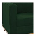 Ver imagem 3 de Poltrona Decorativa Europa Suede Verde
