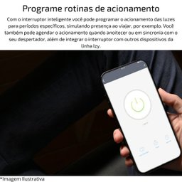 Interruptor Touch Smart Wi-fi Intelbras Ews 1004 Branco - 3