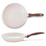 Conjunto de Panelas de Indução e Panela de Pressão CeramicLife Vanilla 6 Peças - Brinox - 5