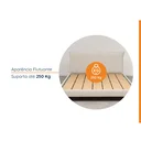 Ver imagem 7 de Cama King Boreal Flutuante CabeCasa MadeiraOriginals Bege