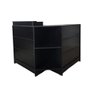 Balcão Caixa + Recepção 100% Mdf Preto - Suprema Móveis - 1