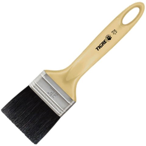 Trincha para Pintura 2.1/2"" 571 - 60571010 - Pincéis Tigre Trincha para Pintura 2.1/2" 571 - 605710