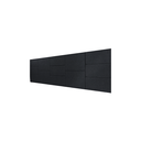 Ver imagem 1 de Cabeceira Estofada King 13 Blocos Não É Segredo Suede Liso Preto 195x60