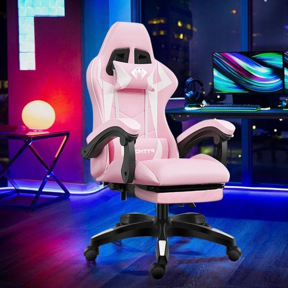 Cadeira Gamer Phyton Fly - Rosa - 5