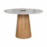 Mesa de Jantar Tampo de Vidro e MDF Cone - 2