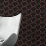 Papel de Parede 3d Auto Adesivo Geométrico Hexagono Luz Led Vermelha Decorativa Quarto Sala 3m - 7