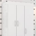 Ver imagem 6 de Guarda Roupa Solteiro 3 Portas Wind Demóbile Branco