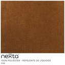 Ver imagem 3 de Cadeira de Jantar Jade Giratória Poliéster Aveludado Terracota - Nexta Casa